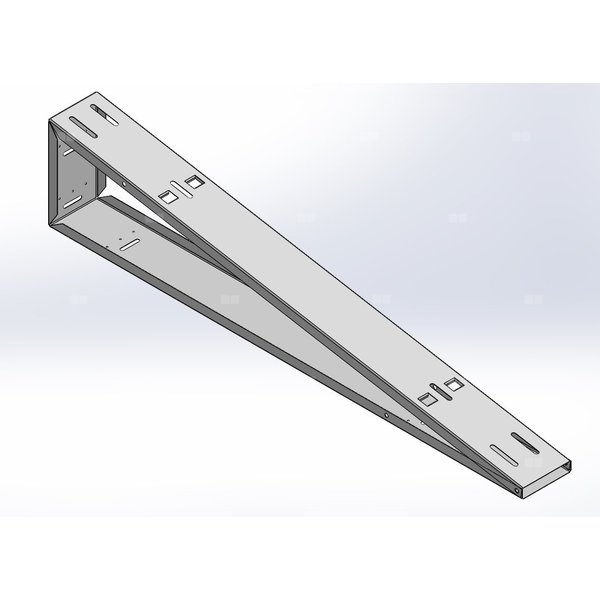 WSPORNIK TRÓJKĄTNY 10 STOPNI 1428MM (ROZŁOŻONY) L3150,9MM