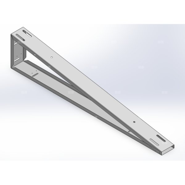 WSPORNIK TRÓJKĄTNY 10 STOPNI 1428MM (Z NITONAKRĘTKĄ)