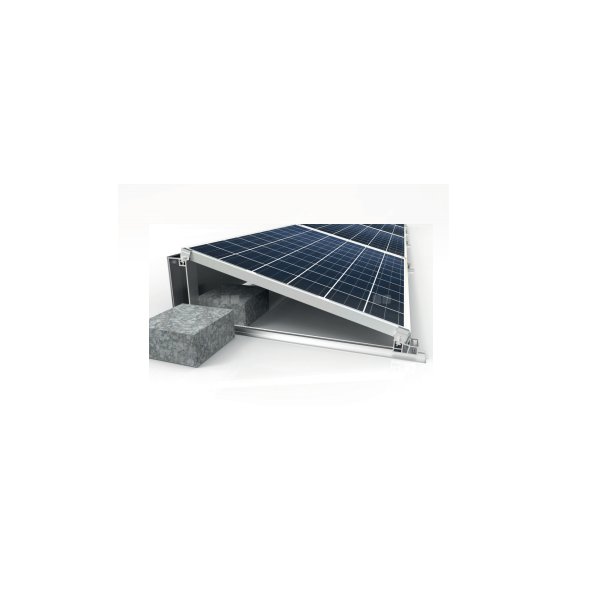 System CORAB PB-068.1 aero 15 stopni południe (1 kpl mocowania) AL