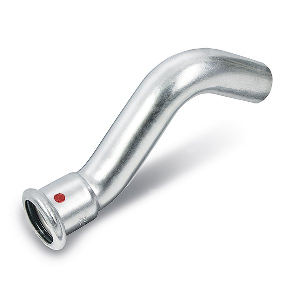 Obejście Concept By SANHA Therm, stal (cynk/nikiel), 12 mm (zw x zz)