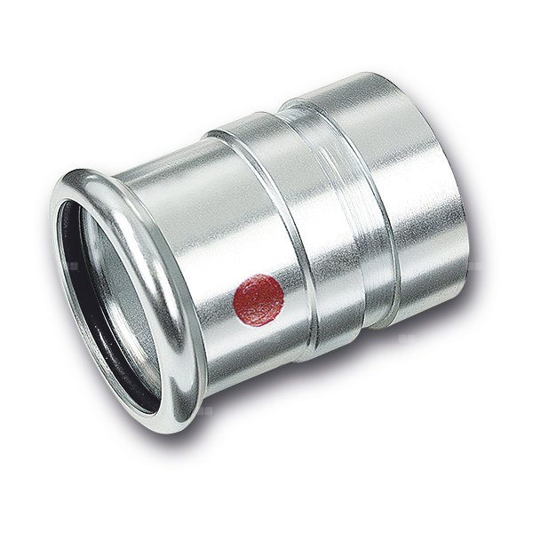 Nypel Concept By SANHA Therm, stal (cynk/nikiel), 108 mm x 114 mm (zw x GW)