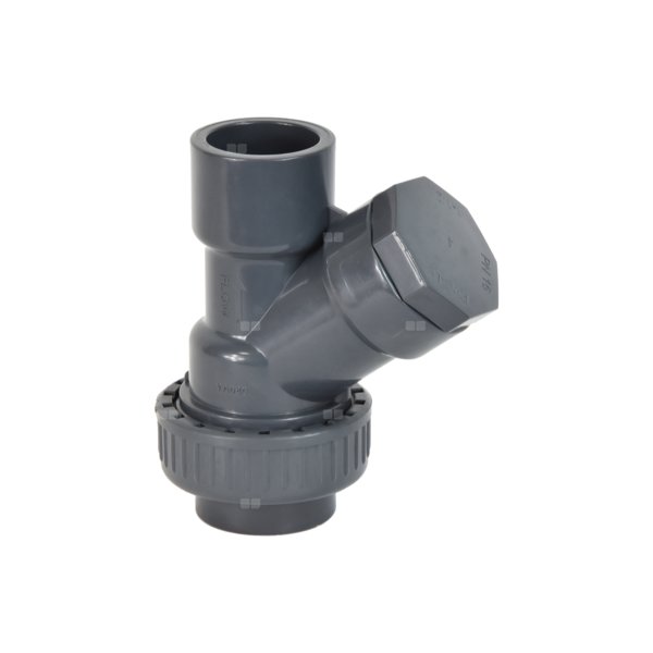 Zawór zwrotny kulowy PVC DN32 (klej)