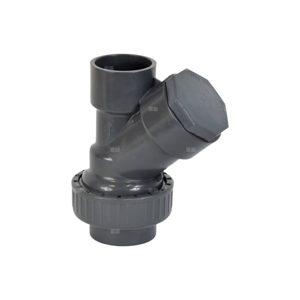 Zawór zwrotny kulowy PVC DN40 (klej)
