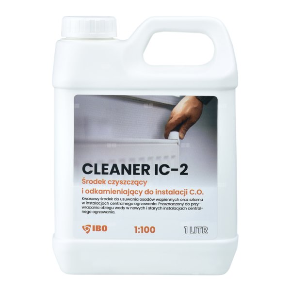 CLEANER IC-2 Środek czyszczący i odkamieniający do instalacji C.O. (1L)