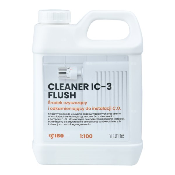 CLEANER IC-3 FLUSH Środek czyszczący i odkamieniający do instalacji C.O. (1L)