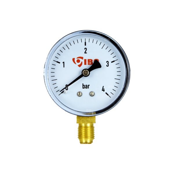 Manometr radialny 1/4" fi 60mm, 0- 4bar