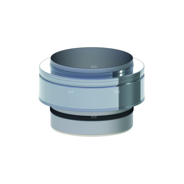 Zakończenie wylotu rury dwuściennej fi 200 nadciśnienie Ts do 200'C