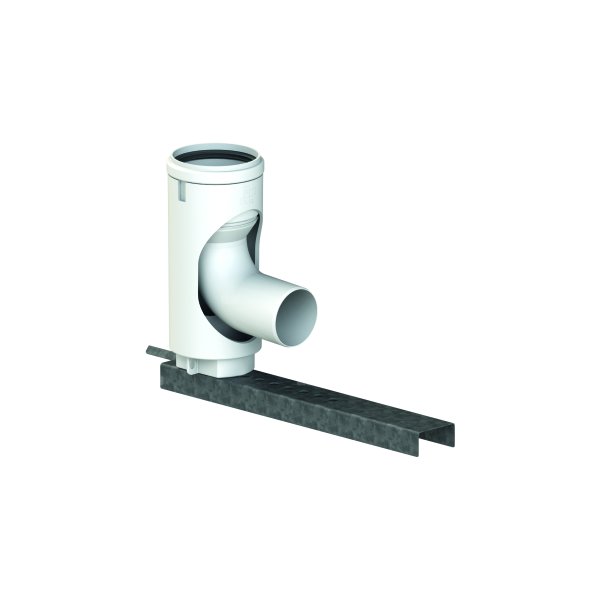 CoxDENS Kolano spalinowe redukcyjne PP z podparciem 87' fi60-80