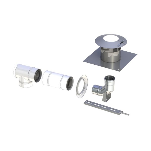 SPS Zestaw bazowy w szacht DN 60/100 na DN 60