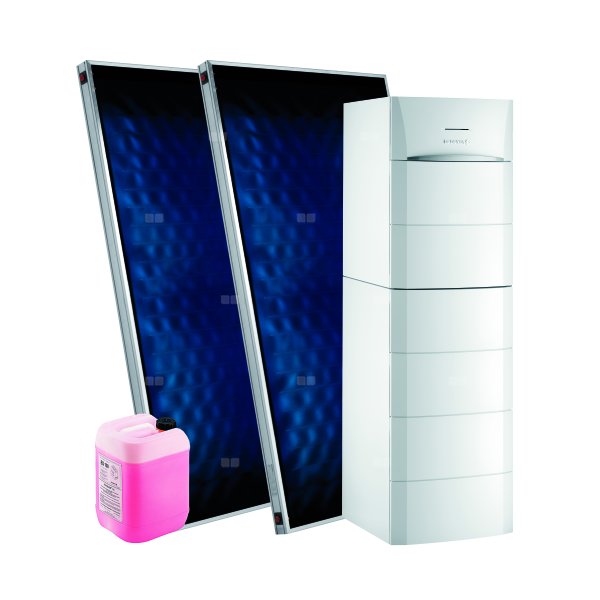 Pakiet-Kocioł gazowy jednofunkcyjny DE DIETRICH Modulens G AGC 25 kondensacyjny stojący 5.6 - 25.5kW + Zestaw solarny Inisol Uno SLIM 2K-4 + Drugie przyłącze powrotu + Zasobnik c.w.u V 220 SHL