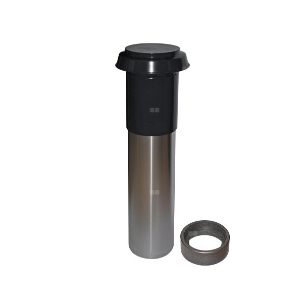 Wylot pionowy czarny DN 160