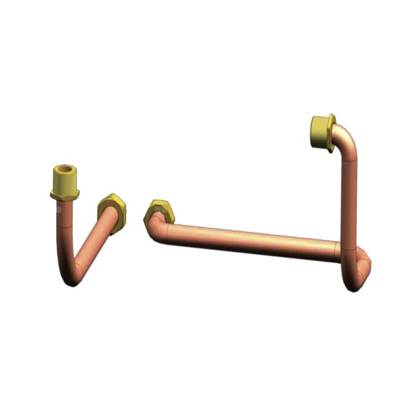 Zestaw do montażu zewnętrznego pakietu dla obiegu z zaworem mieszającym