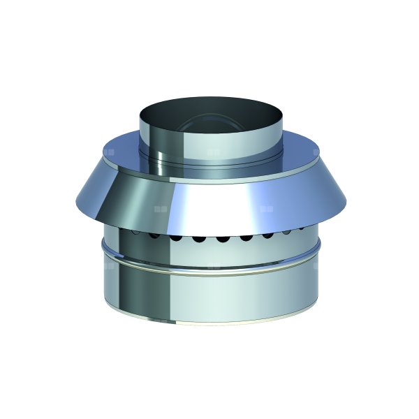 SPS Czerpnia powietrza koncentryczna z kołnierzem przeciwdeszczowym DN 300/400