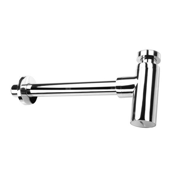 Syfon do umywalki okrągły, chrom