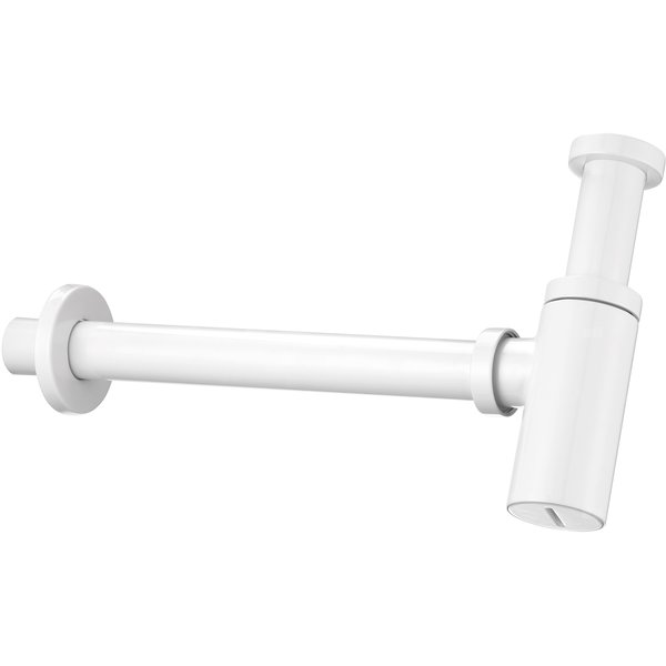 Syfon do umywalki okrągły, bianco