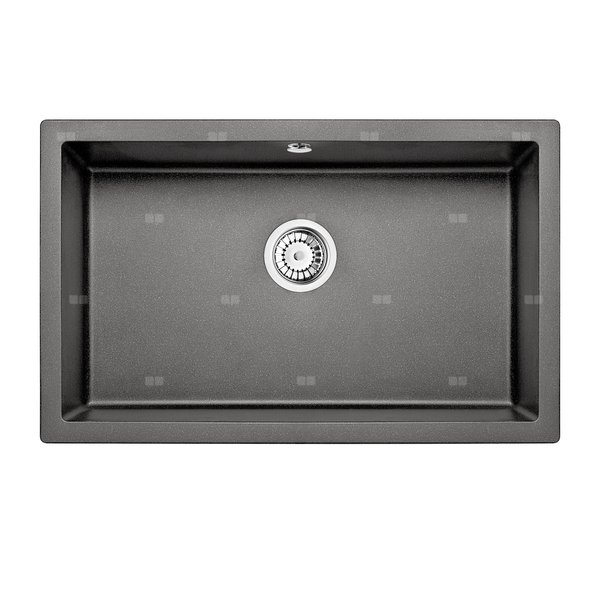 Komora podblatowa corda antracyt metalik granit 800x500x204 3,5" + osprzęt space-saver