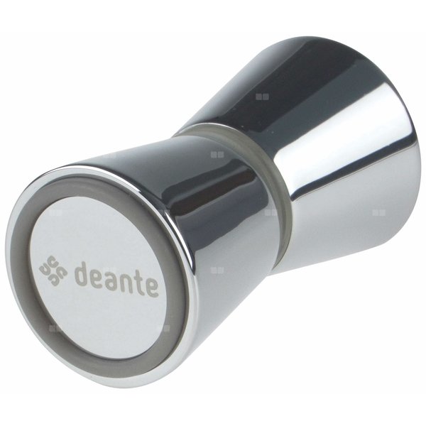 Uchwyt okrągły do drzwi kabin, chrom, grubość szyby: 4 - 10 mm, (seria kerria plus), z logo