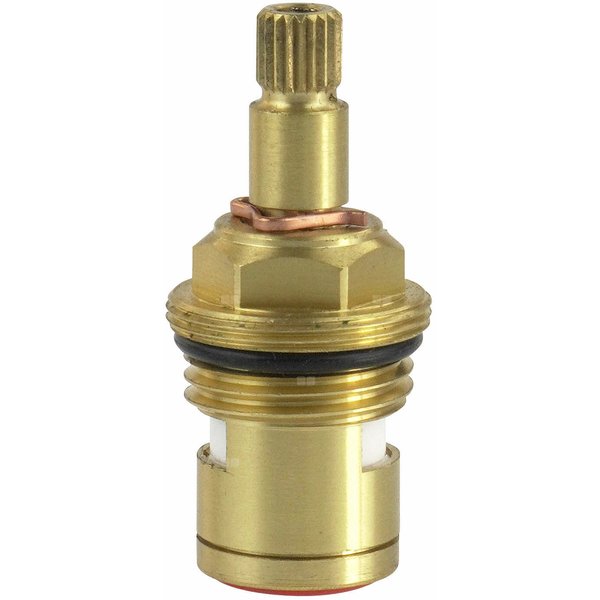 Głowica ceramiczna 90 stopni, z mosiądzu, do bateria dwupokrętłowych, 20 klinów, woda ciepła