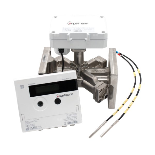 Ciepłomierz Sensostar C z przetwornikiem ultradźwiękowym FlowStar U DN50/15 L=200mm