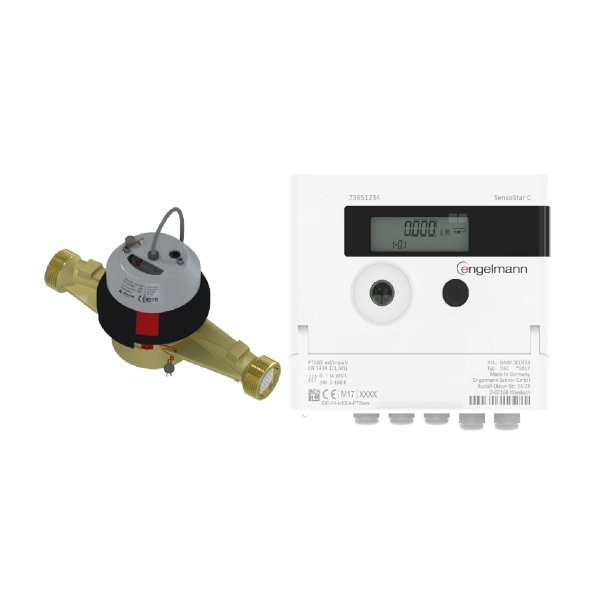 Ciepłomierz rozdzielny mechaniczny ENBRA SensoStar C ESC40G / JS130 10 m3/h DN40