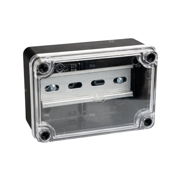 Obudowa hermetyczna, natynkowa, IP65, 129mm x 89mm x 55mm (szer. x wys. x gł.) do przekaźników: EREL-16ZB / EREL-16WIFI / EROL-ZB / EROL-WIFI / EMOD-ZB