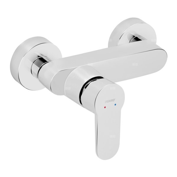 NOSTRIS bateria natryskowa, bez zestawu, chrom