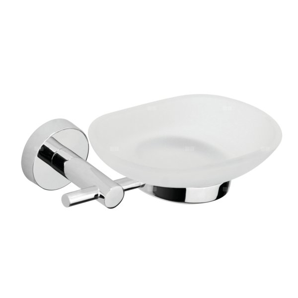 MEPHISTO mydelniczka szklana, chrom