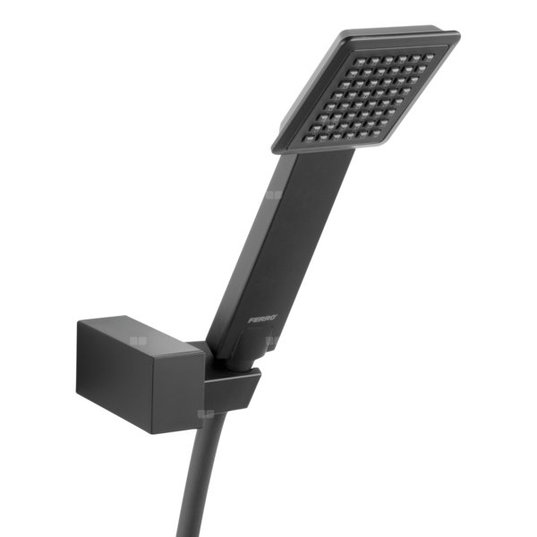 SINUS zestaw natryskowy punktowy, 1F, czarny