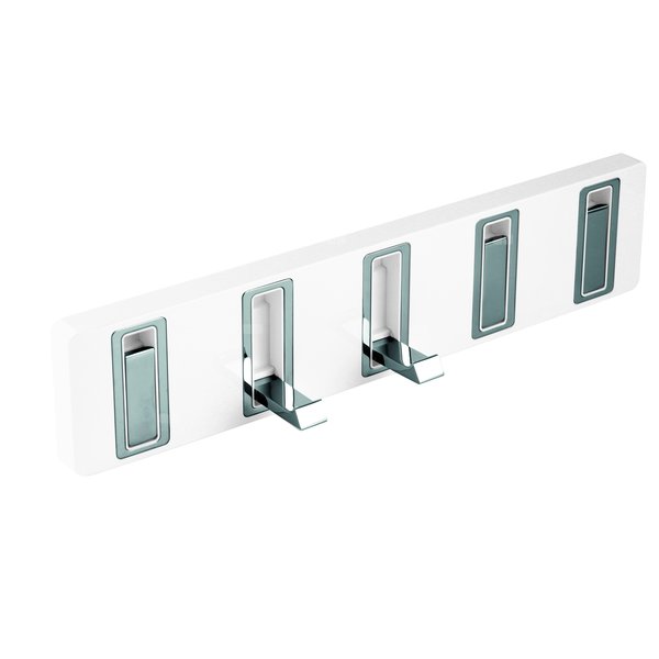 EMOTION 5 wieszaków, biały