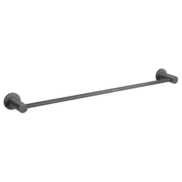 SMILE wieszak na ręcznik pojedynczy 450 mm, gun metal