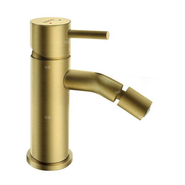 CIRICULUS bateria bidetowa, złoto szczotkowane