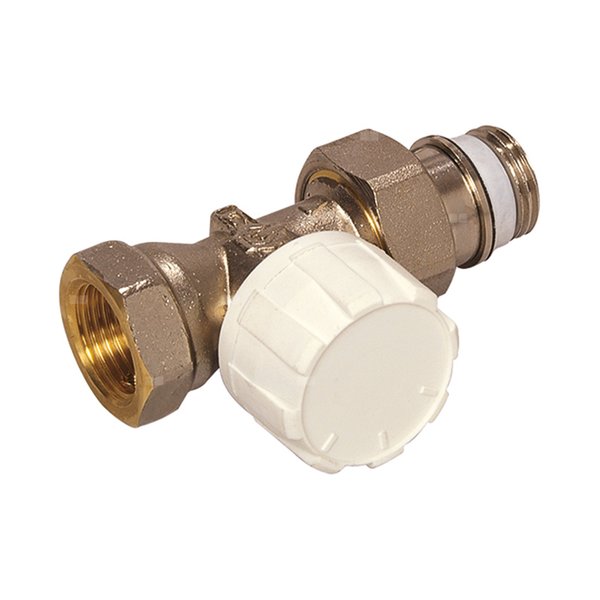 Zawór termostatyczny prosty DN15 Z/NW (M30x1,5) - niklowany