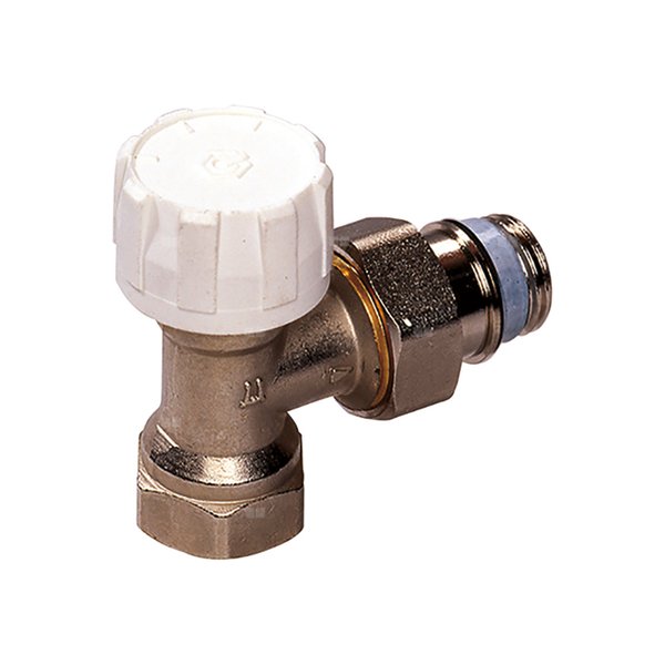 ZAWÓR TERMOSTATYCZNY E/GW KĄTOWY DN15 Z/NW 1/2" x 1/2" (M30x1,5) - niklowany