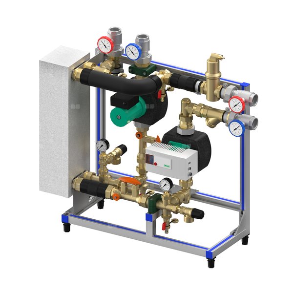 MeiFlow XXL 2R-SD Z WILO STRATOS PARA 30/1-12 ORAZ WILO STRATOS PARA 30/1-12 ROTAMETR 20-70 l/min