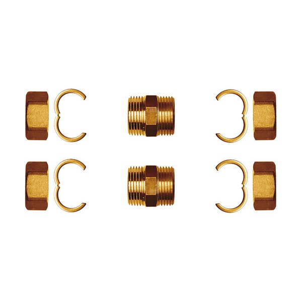 Komplet podłączeniowy rury falistej FLAMCO MEIBES, 12 (NZ)