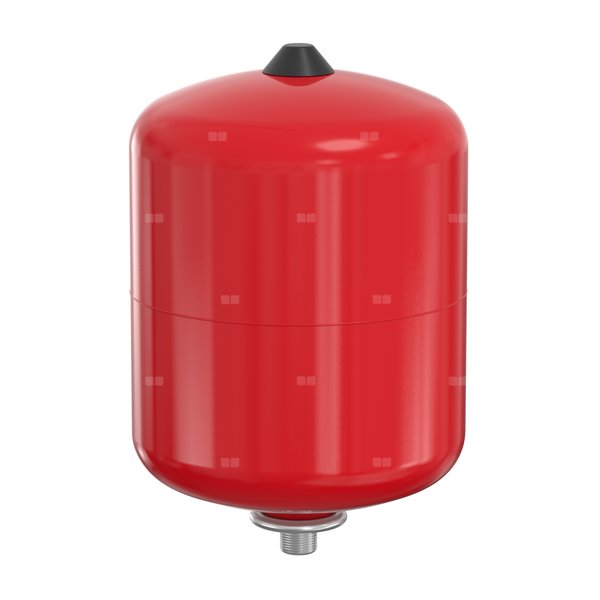 Naczynie wzbiorcze wiszące FLAMCO MEIBES Baseflex, pojemność 12 l 1.5-, 6 bar / 120'C fi3/4'', kolor czerwony, do instalacji chłodn.C.O.