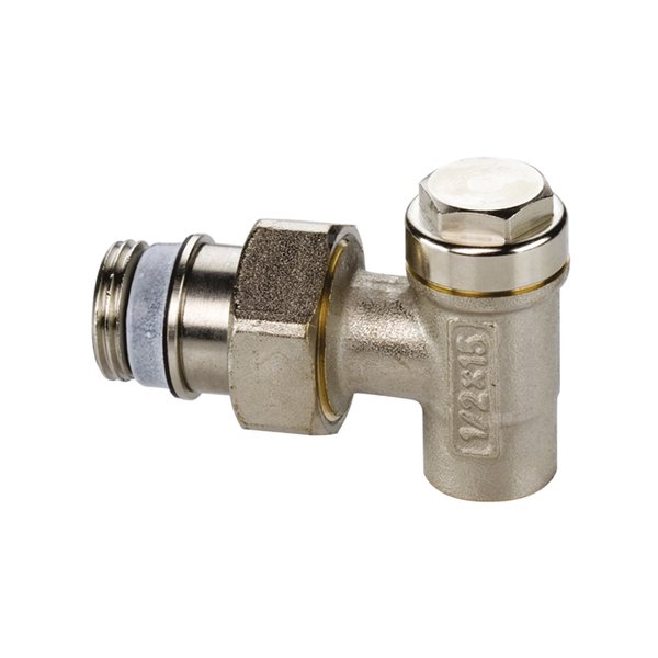 ZAWOR POWROTNY DO LUT. KATOWY 1/2"x15 - niklowany