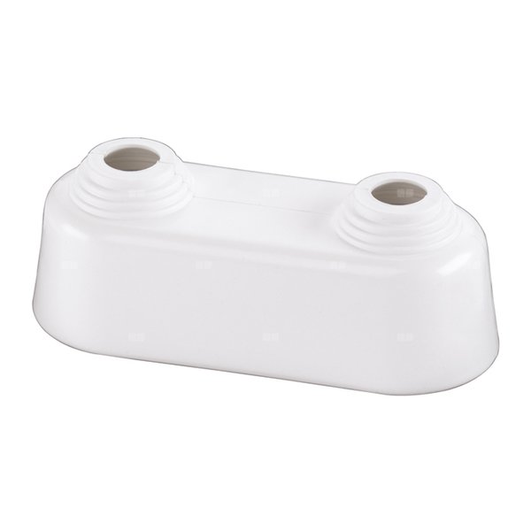 ROZETA PODWOJNA WYSOKA 35 - biala