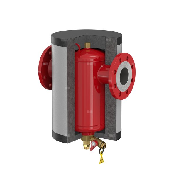 Płaszcz izolacyjny FLAMCO MEIBES Clean IsoPlus 100, fi 380 mm, wysokość 615 mm do separatora