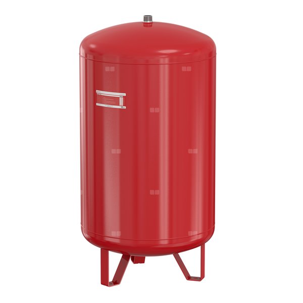 Naczynie wzbiorcze stojące FLAMCO MEIBES Flexcon Top, pojemność 140 l 1.5-, 10 bar / 120'C fi1'', kolor czerwony, do instalacji chłodn.C.O.