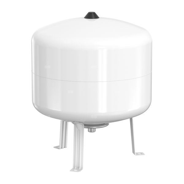 Naczynie wzbiorcze stojące FLAMCO MEIBES Flofix, pojemność 35 l 4-, 10 bar / 120'C fi3/4'', kolor biały, do instalacji  C.W.U.