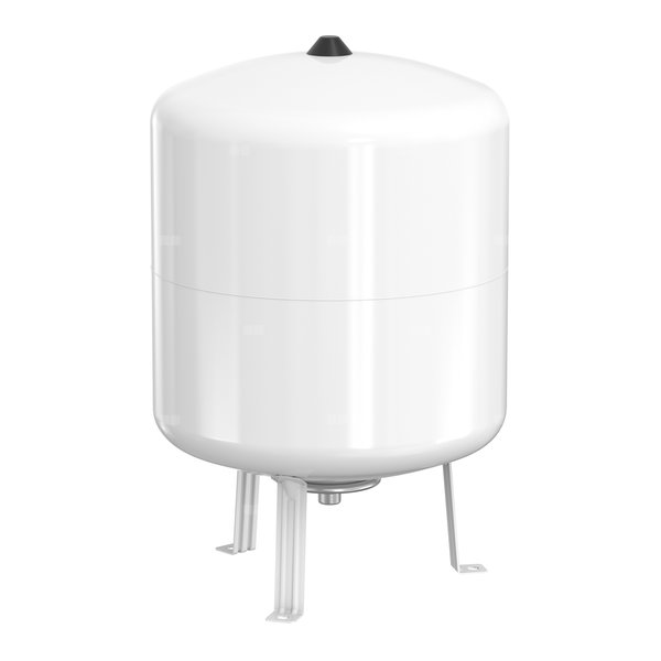 Naczynie wzbiorcze stojące FLAMCO MEIBES Flofix, pojemność 50 l 4-, 10 bar / 120'C fi3/4'', kolor biały, do instalacji  C.W.U.