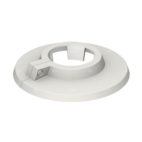 Rozeta FLAMCO MEIBES do rury 18 mm, wysokość: 12 mm, tworzywo sztuczne (9002)