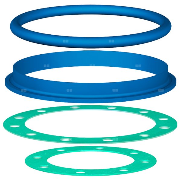 Kołnierz DN 110, uszczelnienie płaskie