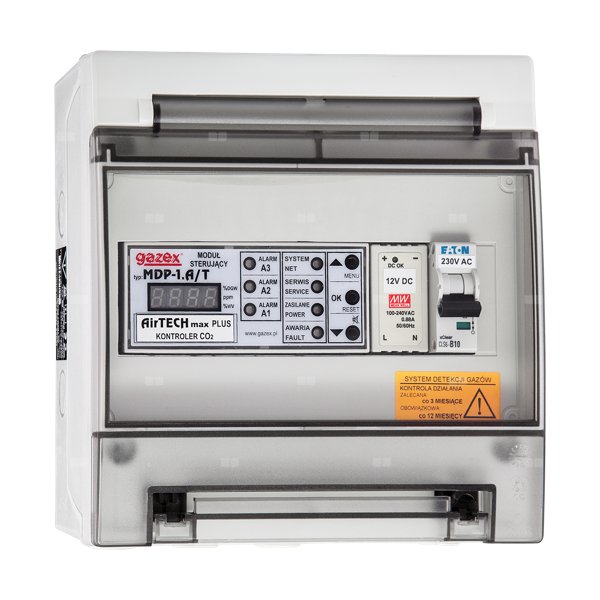 Detektor gazu 1 wej., zasilanie 230V, port RS-485, obudowa IP54