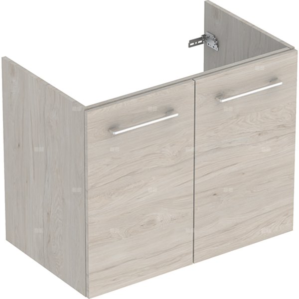 Szafka pod umywalkę GEBERIT Selnova Square Slim,2 drzwi szer.78.8mm