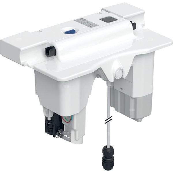 Jednostka funkcjonalna do urządzeń WC z funkcją higieny intymnej, do modelu ekspozycyjnego Geberit AquaClean Sela, biały matowy