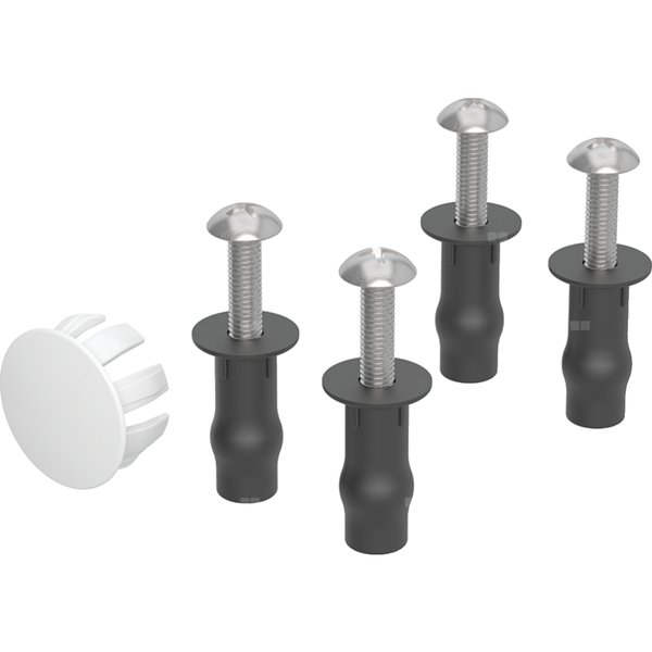 Elementy mocujące do jednostki funkcjonalnej, do Geberit AquaClean Sela (produkowanych do 2018 roku)