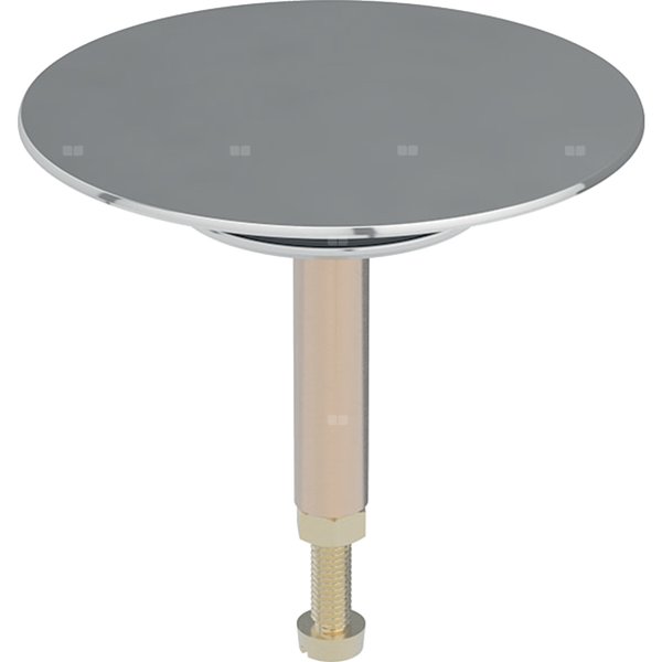 Korek zaworu Geberit do wpustu wannowego z gwintem rurowym, chrom błyszczący