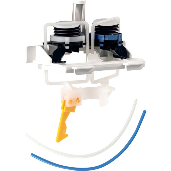 Podnośnik pneumatyczny Geberit, spłukiwanie dwudzielne